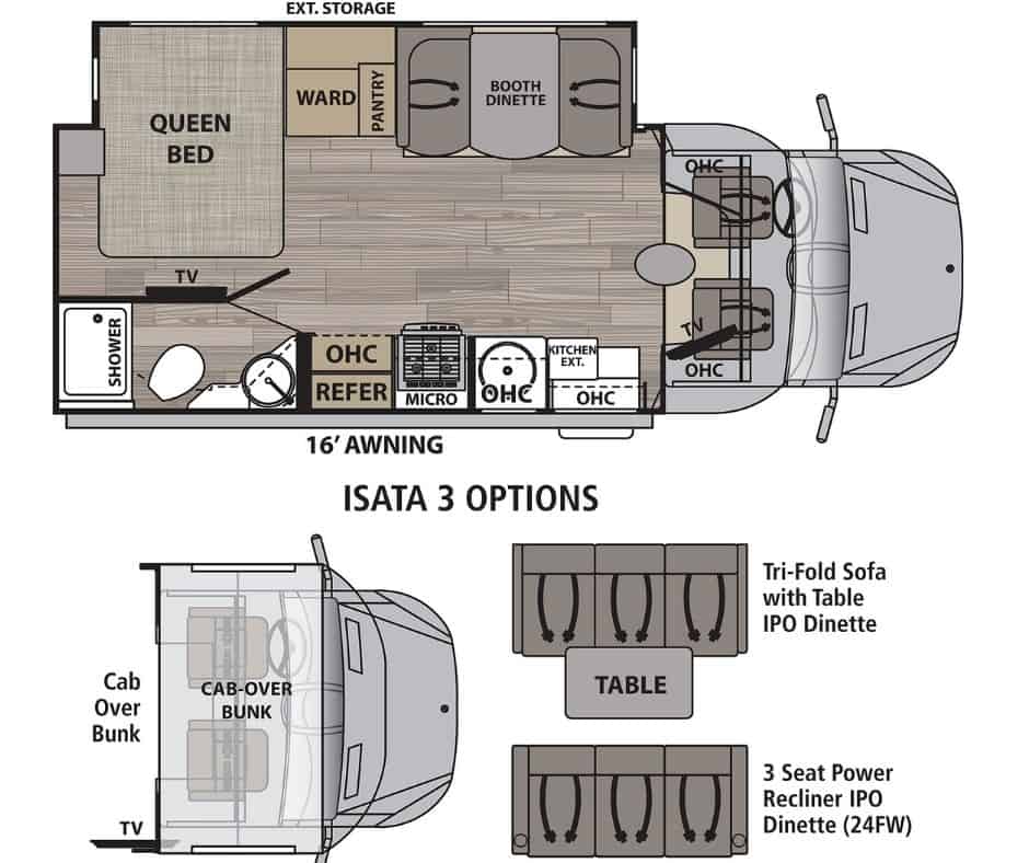 8 Best Motorhome RVs Built on Mercedes-Benz Platforms 7 Dynamax Corp - Isata 3 Series 24FW
