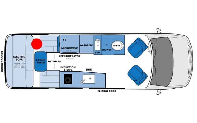 8 Best Motorhome RVs Built on Mercedes-Benz Platforms 4 Pleasure-Way – Plateau TS