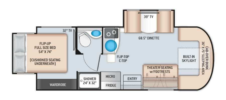 Thor Motor Coach – Delano 24RW