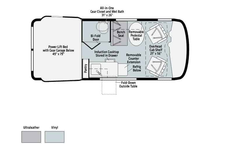 8 Best Motorhome RVs Built on Mercedes-Benz Platforms 2 Winnebago - Revel 44E