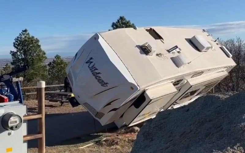 Can an RV Flip When Driving in High Winds