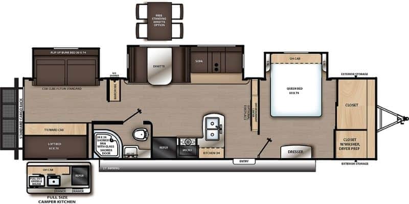 The 9 Best Travel Trailer For Full-Time Living in 2023 10 Coachmen Catalina Legacy Edition 343BHTS