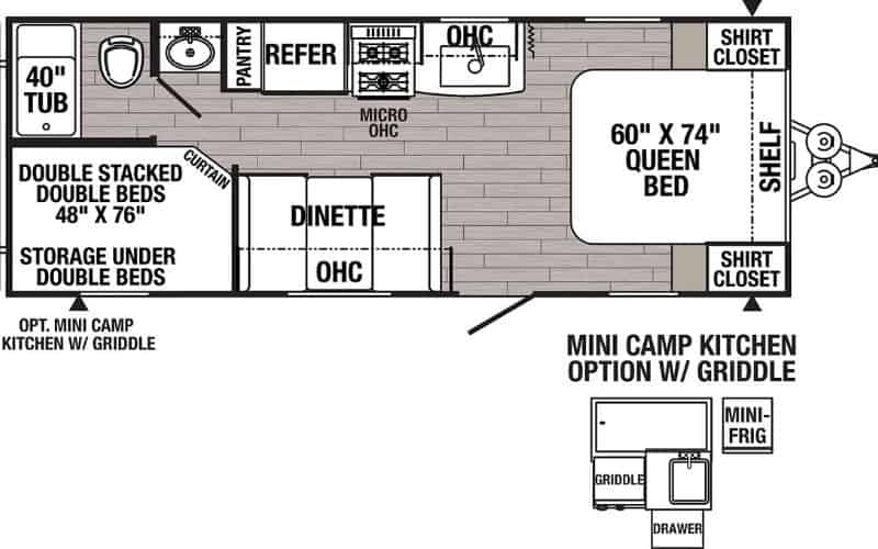Top 6 Travel Trailers Under 6,000 lbs for 2023! 9 Palomino - Puma XLE Lite 22RBC