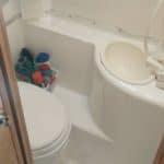 RV Shower Toilet Combo