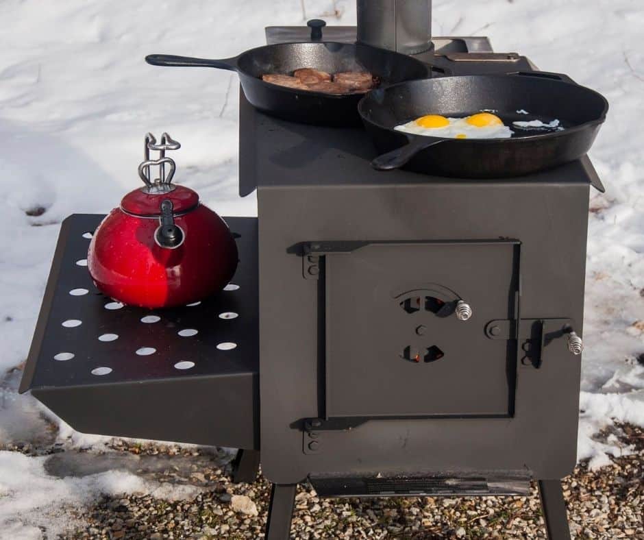 Best 4 Season Travel Trailer And RV Campers For Cold Weather Camping 15 Survivor Camp Wood Stoves