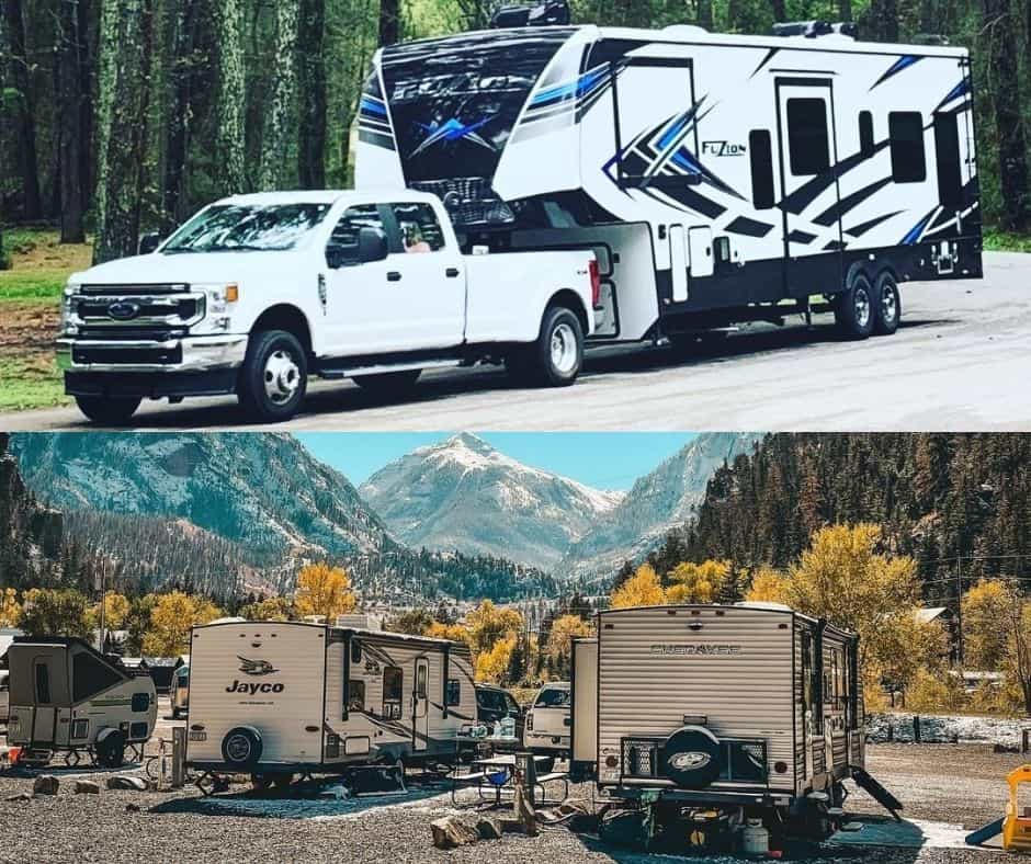 What is a Fifth Wheel vs a Travel Trailer