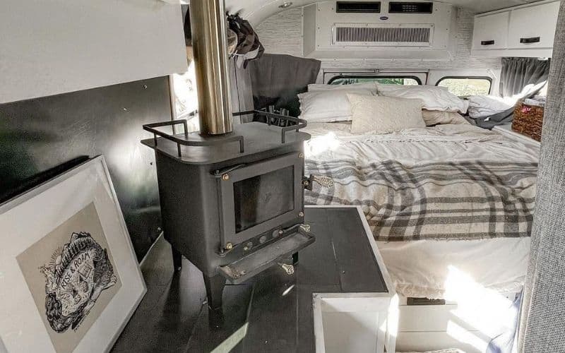 Is It A Bad Idea To Install A Wood Stove In An Rv Or Camper Van?