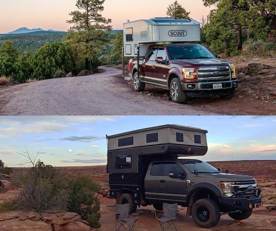 What Is The Difference Between Hard-Sided & Soft-Sided Truck Campers