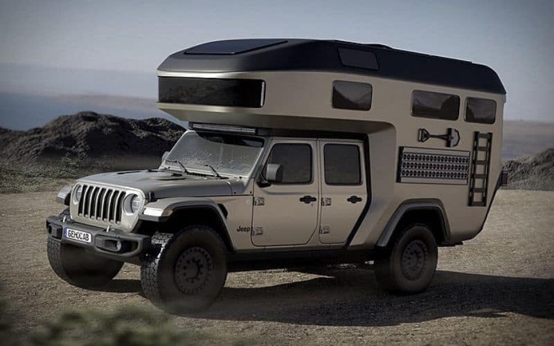5 Great Jeep Gladiator Camper Options for your Favorite Mid-Size Truck 5 GEO Cab Badger LT