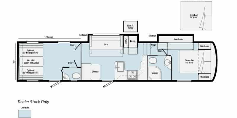 6 Must See RVs With a Roof Observation Deck In 2023 6 Winnebago Spyder S36GWS