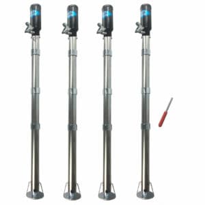 Best Truck Camper Jacks To Lift Your RV Onto A Pickup Truck 8 Rieco Titan 15450 Truck Camper Hydraulic Jacks