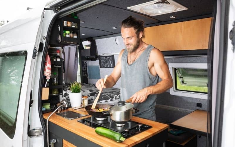 How to Keep Moisture Out of Your RV to Minimize Condensation 4 Be Mindful of How You Cook Inside Your RV