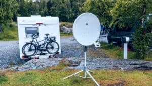 Best Portable RV Dish Antenna To Get Satellite Internet And TV On The Go