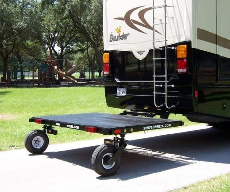 The 5 Best RV Golf Cart Carrier Options You Should Consider 6 Swivelwheel-58 Dual Wheel RV Golf Cart Carrier