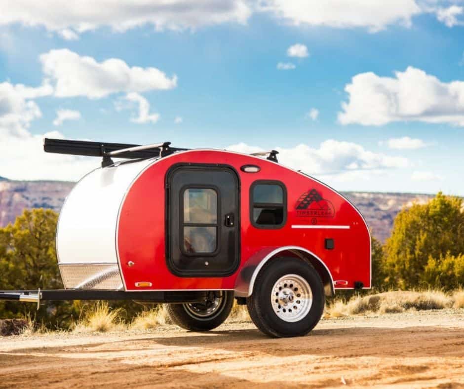 6 Small Camper Trailers You Can Tow With A Minivan 7 Timberleaf Pika Teardrop Camper