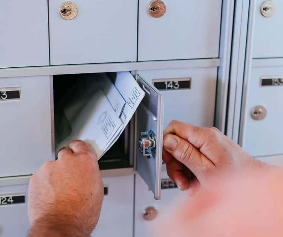 Use a P.O. Box or Private Mailbox Rental 