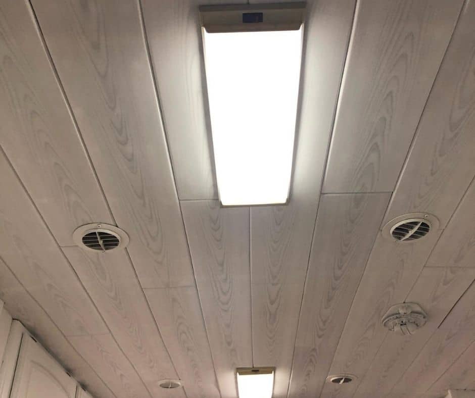 Best RV Ceiling Panel Replacement Materials to Make Your Camper Feel Like Home 3 Vinyl or PVC Tiles