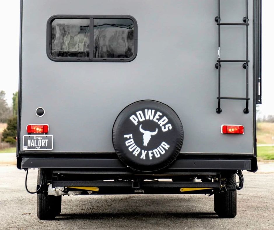RV Spare Tire Bumper Mounts