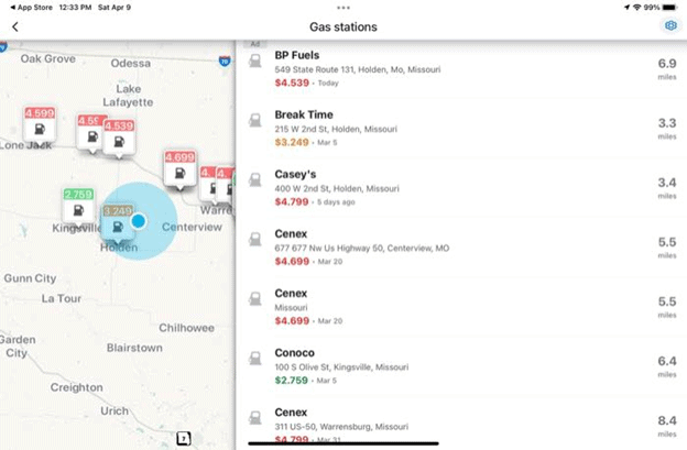 RV Friendly Gas Stations: How to Find and Fueling Up When Towing A Big Camper or Trailer 7 Waze