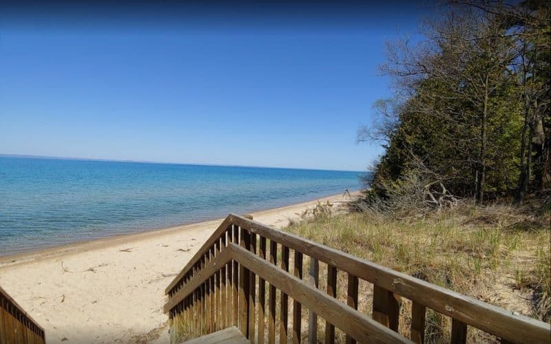 Barnes Park in Antrim County Campground