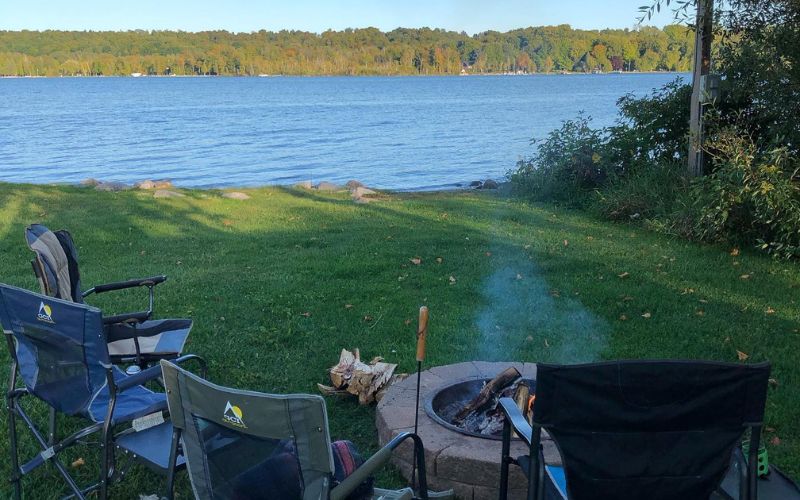 41 Stunning Campgrounds on Lake Michigan to Check Out in 2023 14 Lake Leelanau RV Park