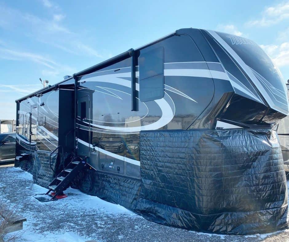 Do I Need A Heated RV Sewer Hose For Winter Camping 8 Use Skirting