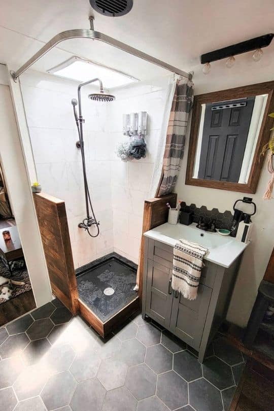 How Long Can You Shower in an RV