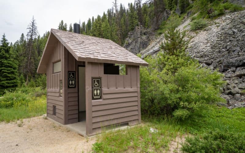 Use The Campground Toilets