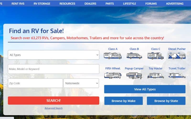 RV USA Helps Compare RV Sale Prices