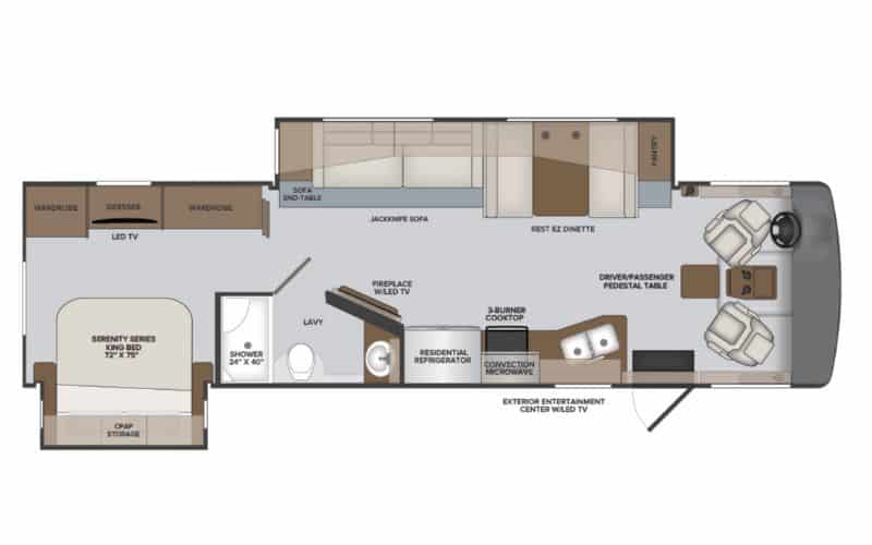 The 2023 Holiday Rambler – Vacationer 33C Class A Motorhome