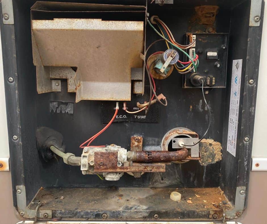 10 Reasons Your RV Hot Water Heater Isn't Working & How to Fix 6 Dust& Debris Might Be Clogging the Burner Element