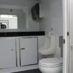 small camping trailers with bathrooms