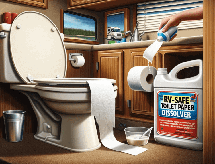 How To Dissolve Toilet Paper In RV