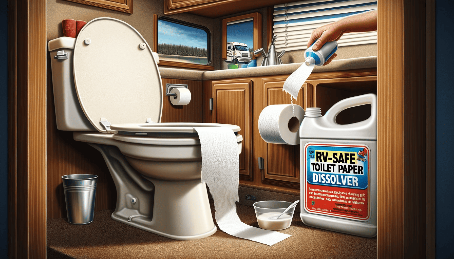 How To Dissolve Toilet Paper In RV