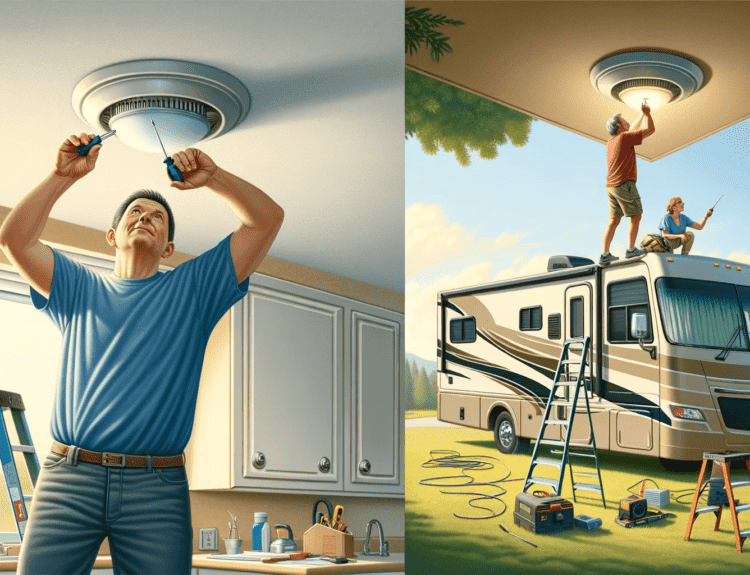 How To Remove RV Light Covers (Interior & Exterior)