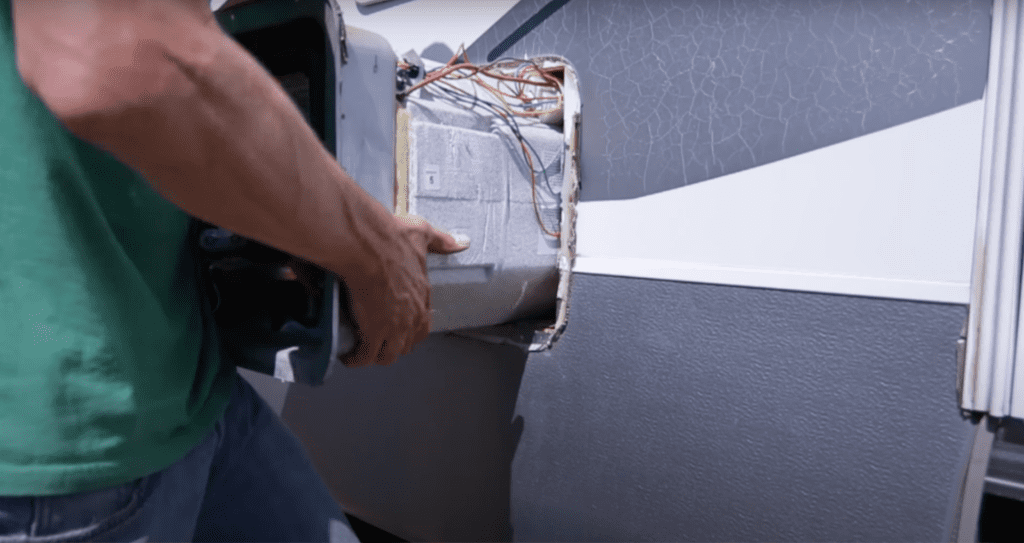 Installing A Tankless Water Heater In An RV. image 1