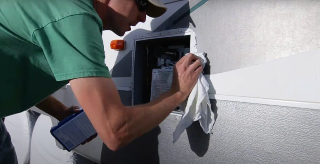 Installing A Tankless Water Heater In An RV. image 2