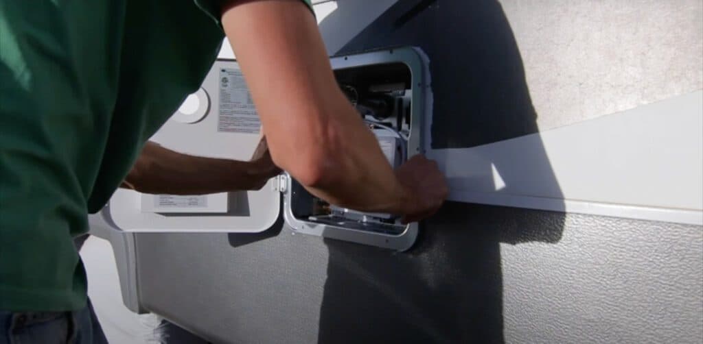Installing A Tankless Water Heater In An RV. image 5