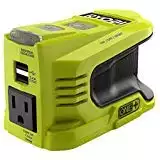 RYOBI 150-Watt Powered Inverter Generator, with 2 USB Ports and One 120-Volt Outlet, Compact,Lightweight, and Convenient On-The-Go Power Source