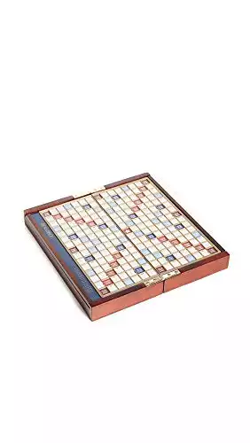 WS Game Company Scrabble Deluxe Travel Edition, 2 to 4 players