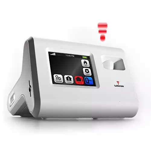 Tattletale Portable Alarm Systems CUW Consumer Unit White with Keychain Remote