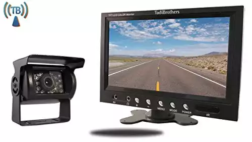 7 Inch Monitor with Wireless Mounted RV Backup Camera