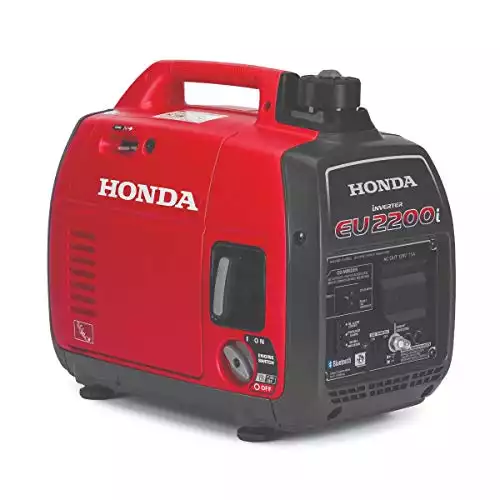 Honda EU2200iTAN 2200-Watt 120-Volt Super Quiet Portable Inverter Generator with CO-Minder