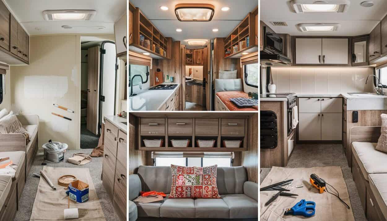 5 Easy DIY Upgrades to Transform Your RVs Interior