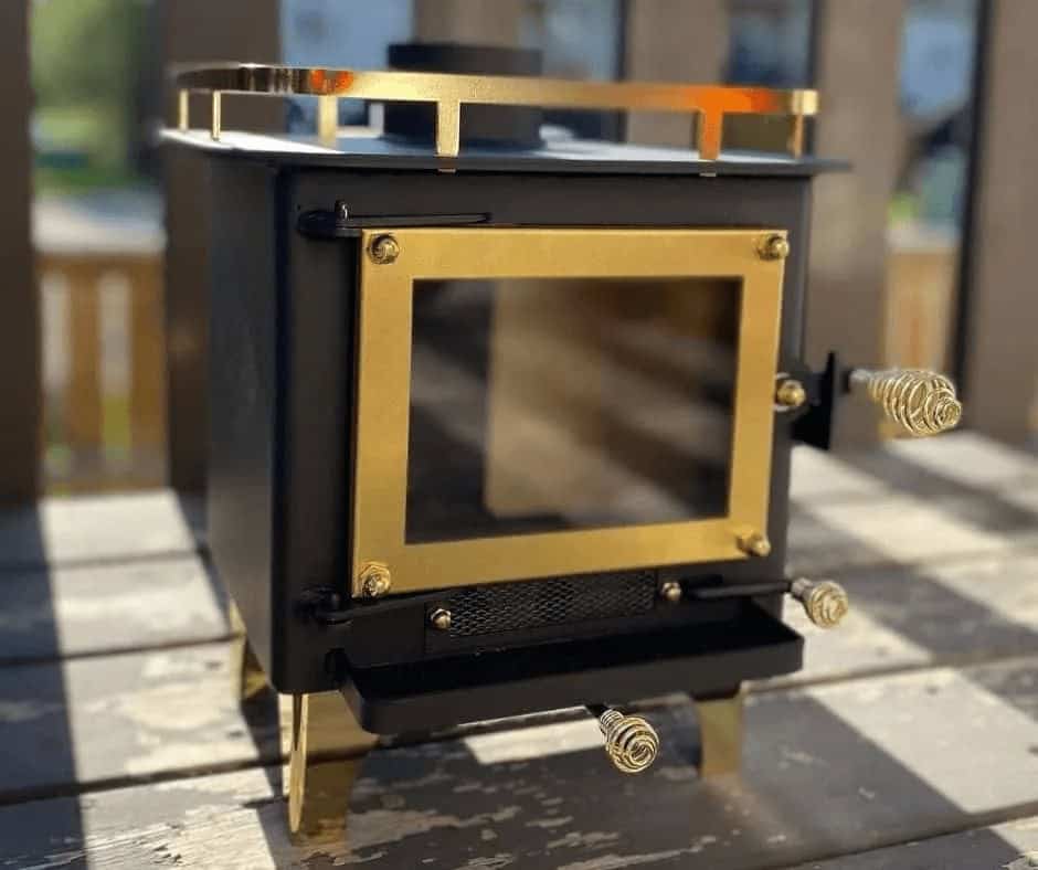 Is It A Bad Idea To Install A Wood Stove In An Rv Or Camper Van? 5 Cubic Mini Wood Stove Grizzly And Cub