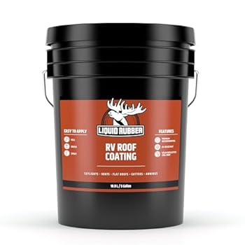 Liquid Rubber Waterproof RV Roof Coating