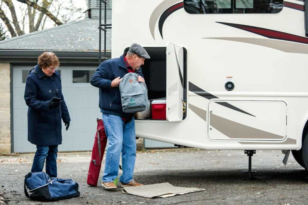 Weighing Your RV: How To Do It and Why It’s Important 10 RVSEF Wheel Position Weighing