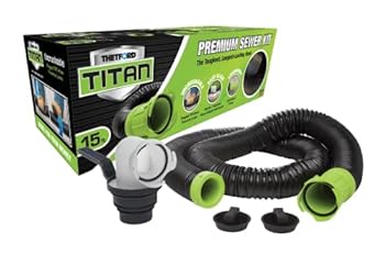 Titan 17853 15ft Premium RV Sewer Hose Kit
