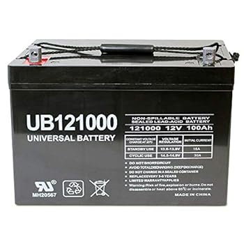 Universal Power Group UB121000 12V Deep Cycle Battery