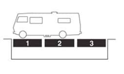 Weighing Your RV: How To Do It and Why It’s Important 6 Weighing a Class A, B, or C motorhome or truck camper using CAT Scales